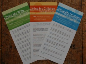 Family Life Prayer Cards