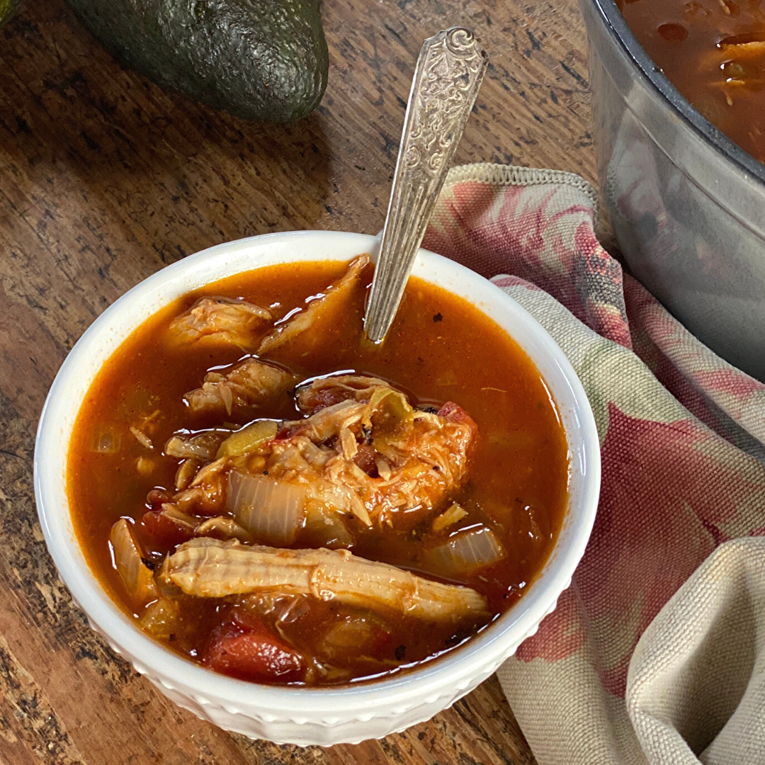 Chicken Tortilla Soup | Roots & Boots