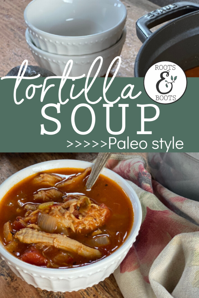 Chicken Tortilla Soup | Roots & Boots