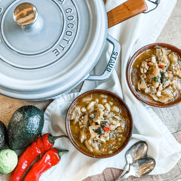 White Chicken Chili | Roots & Boots