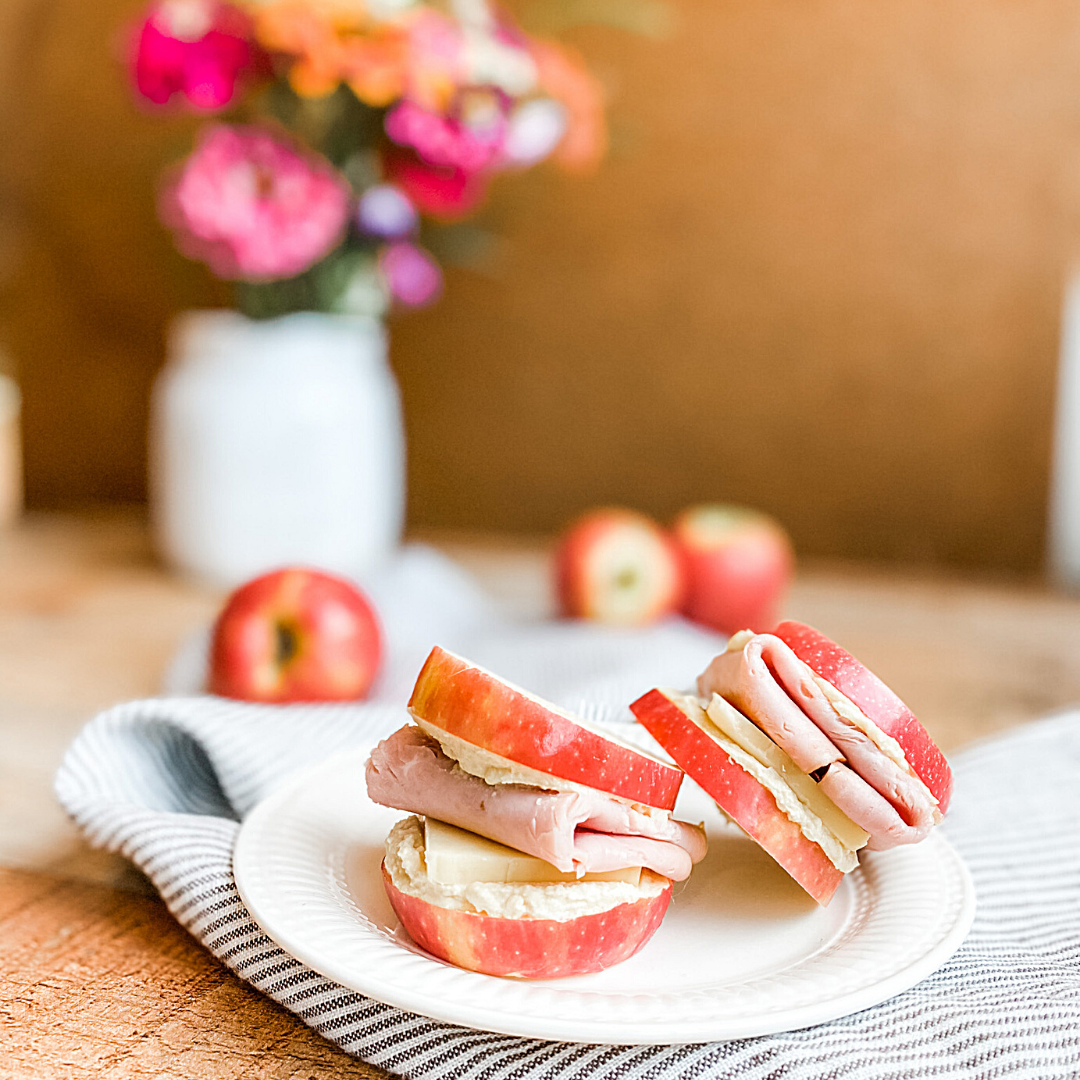 Apple Sandwiches | Roots & Boots