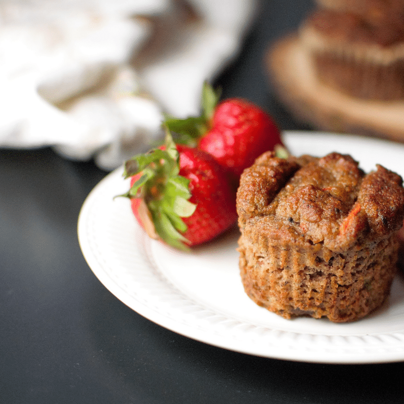 Carrot Banana Muffins | Roots & Boots 