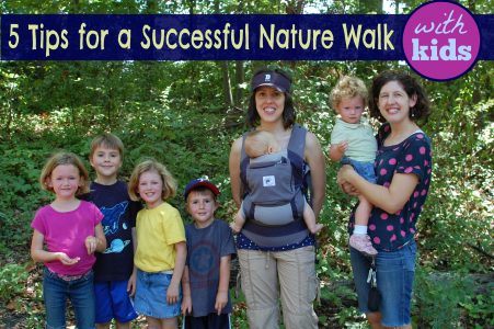 5 Tips for a Successful Nature Walk with Kids | Tip #2 Make It a Habit | Yankee Homestead