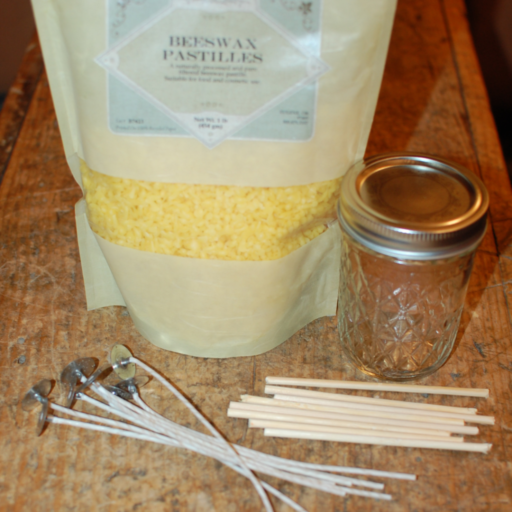 How to Make Beeswax Candles | Roots & Boots