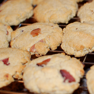 Almond Flour Bacon Biscuits | Yankee Homestead