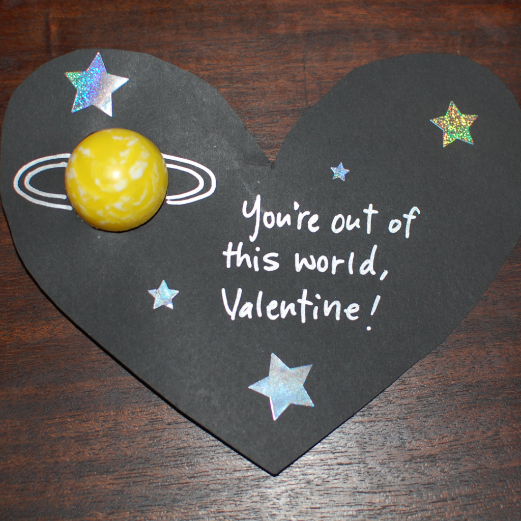 You're out of this world valentine | Roots & Boots