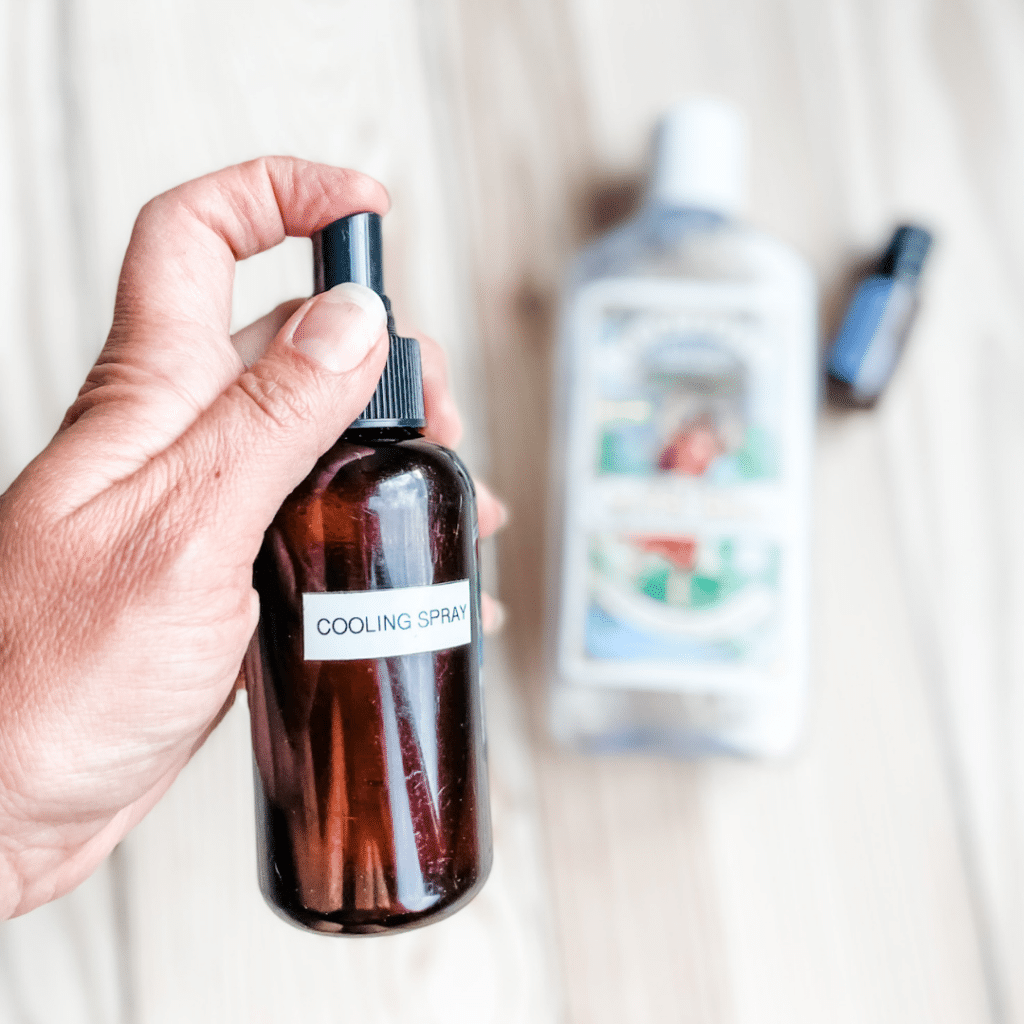 Easy DIY Cooling Spray | Roots & Boots