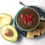 Hearty Black Bean Salsa Soup