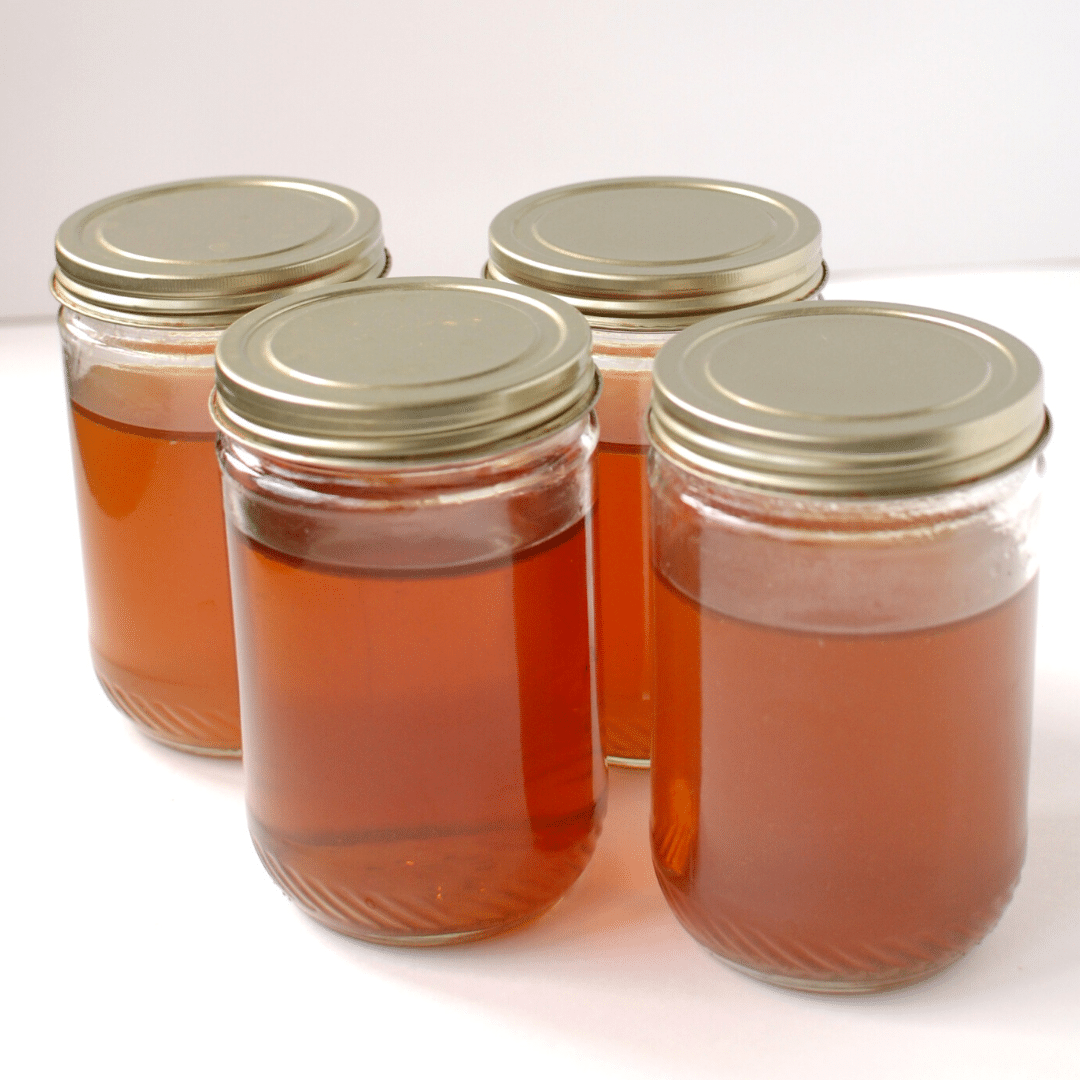 One Quick Tip: How to Freeze Stock in Glass Canning Jars