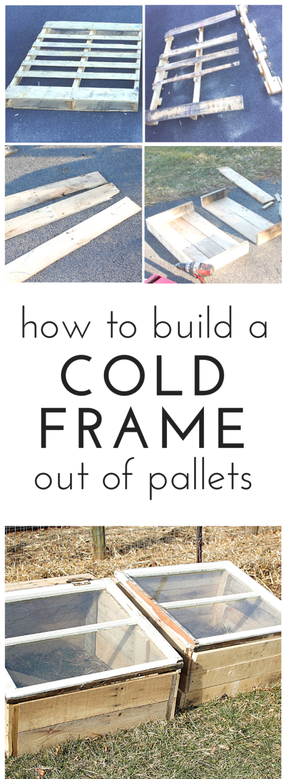 How to Build a Cold Frame Out of Pallets Roots & Boots