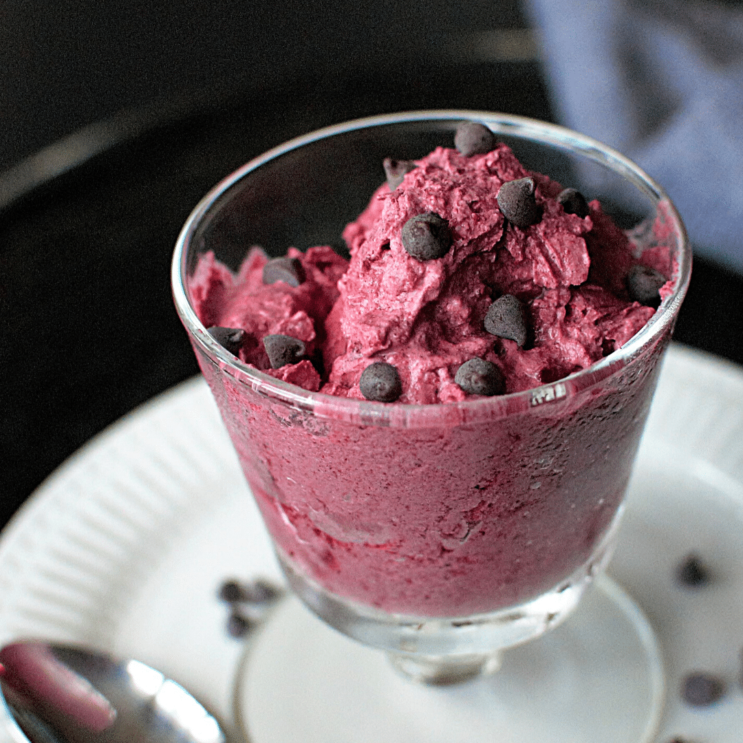 Mixed Berry Coconut Milk Ice Cream | Roots & Boots