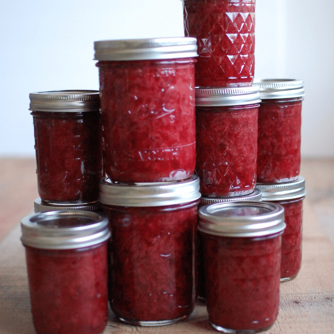 Canning Honey Sweetened Strawberry Jam Without Pectin | Roots & Boots