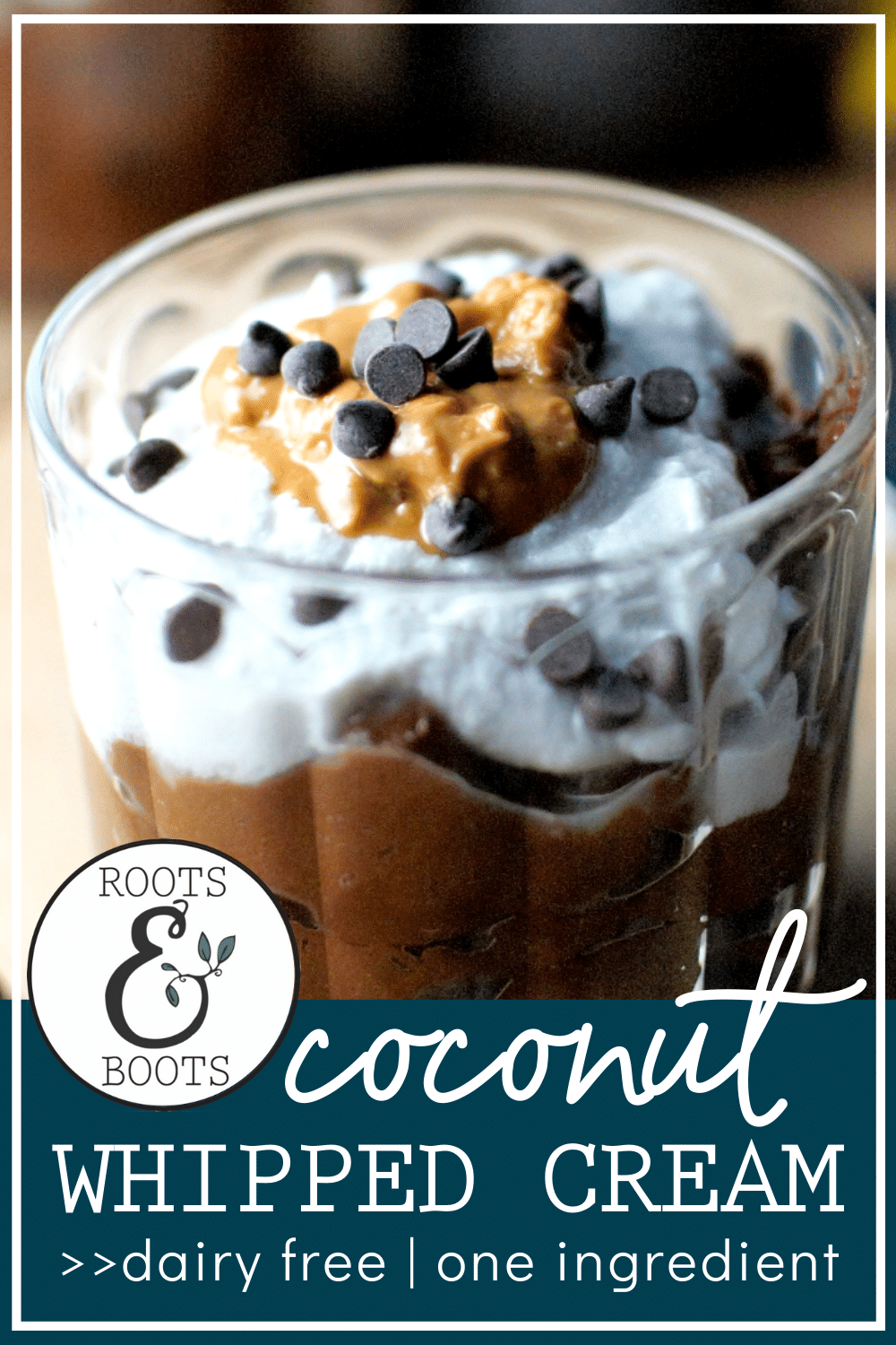 Coconut Whipped Cream | Roots & Boots