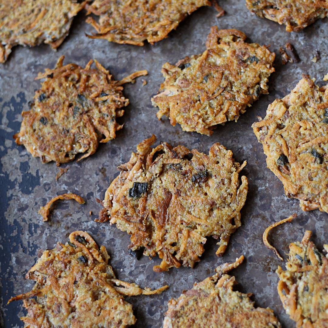 Sweet Potato Cakes | Roots & Boots 