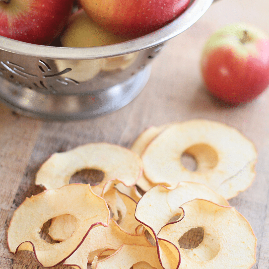 Homemade Apple Chips | Roots & Boots 