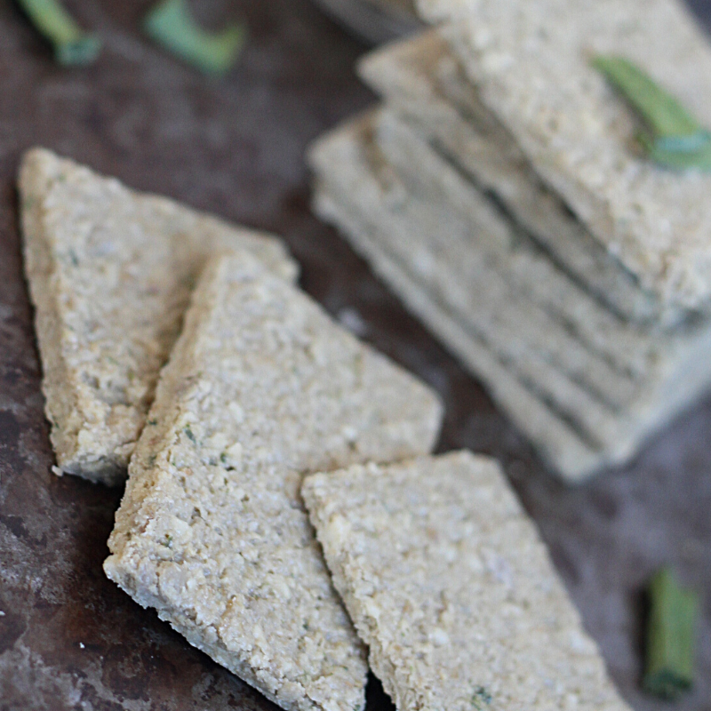 Onion Nut Dehydrator Crackers