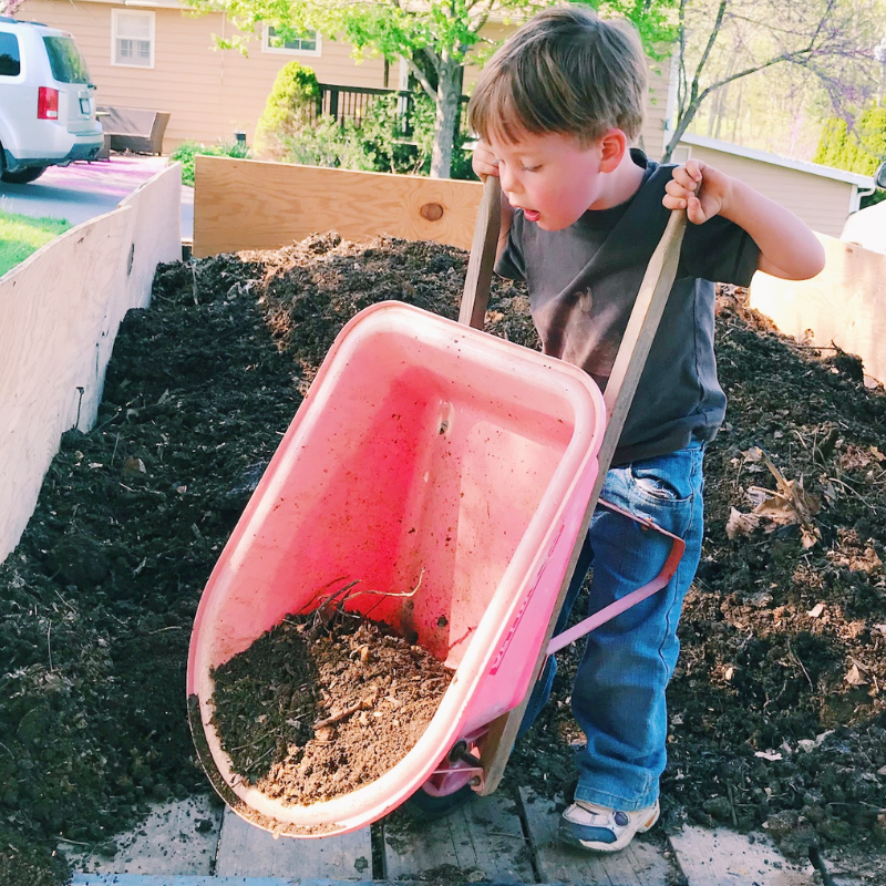 Hugelkultur Raised Garden Beds | Roots & Boots