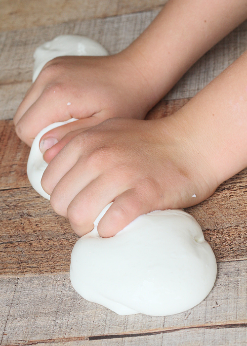 Homemade Flubber with Essential Oils | Roots & Boots