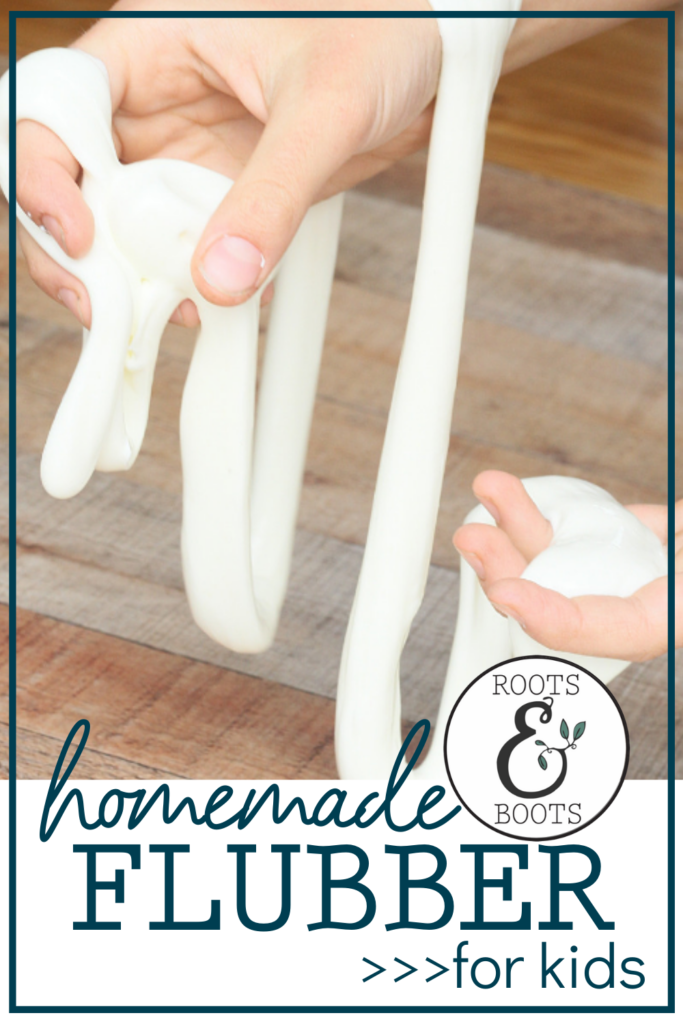 Homemade Flubber with Essential Oils | Roots & Boots