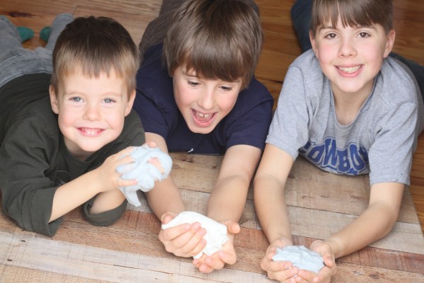 Homemade Flubber with Essential Oils | Roots & Boots