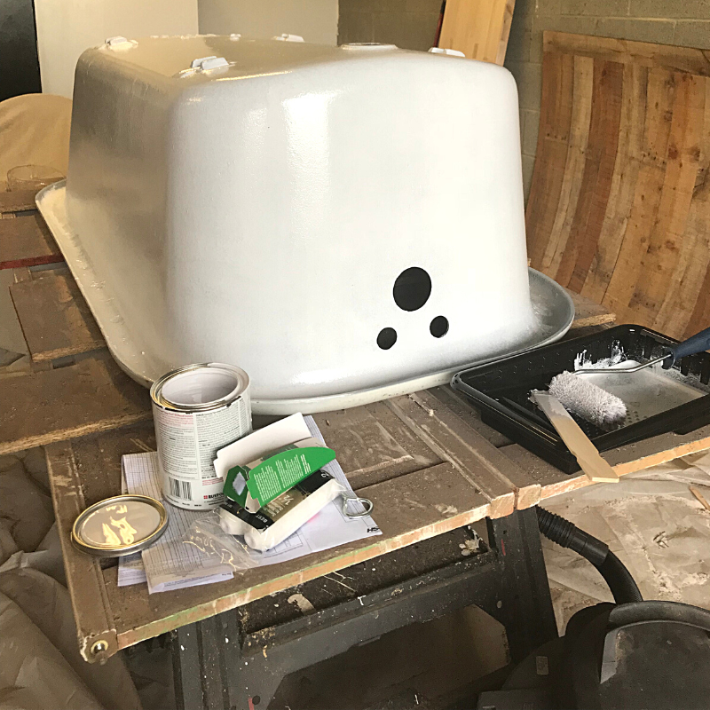 How to Refinish a Vintage Claw Foot Tub