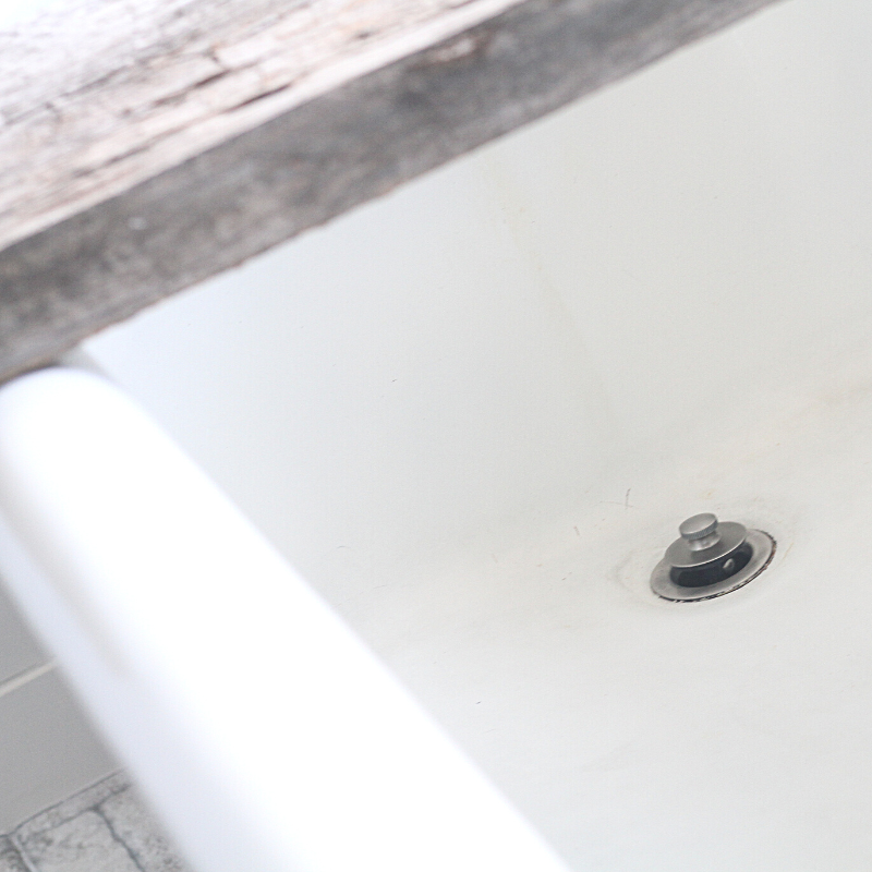 How to Refinish a Vintage Claw Foot Tub