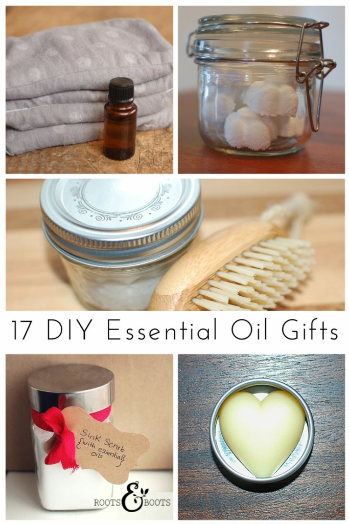 17 DIY Essential Oil Gifts | Roots & Boots