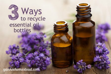 3 Ways to Recycle Essential Oil Bottles