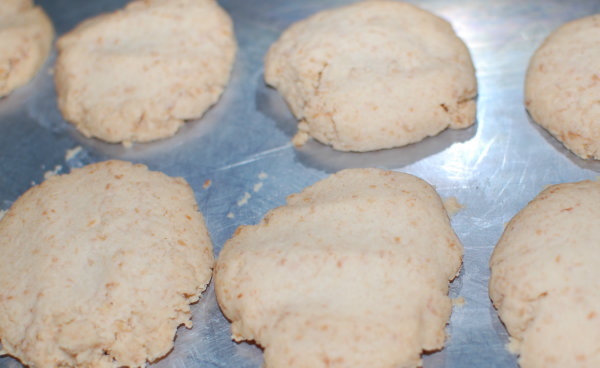 Almond Coconut Cookies