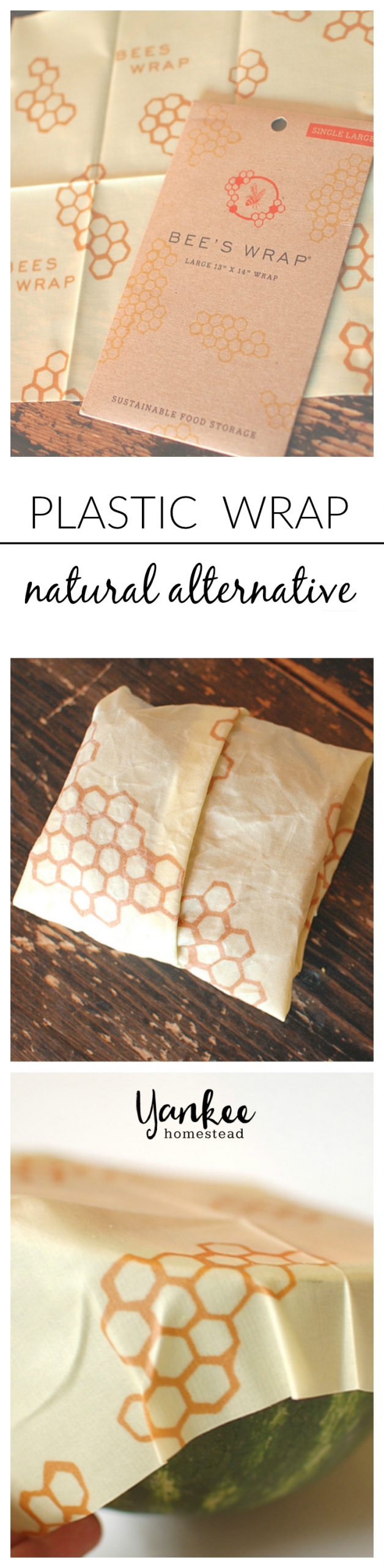 Get a set of Bee's Wrap, a natural and nontoxic alternative to plastic wrap, for just $3 (including shipping)!