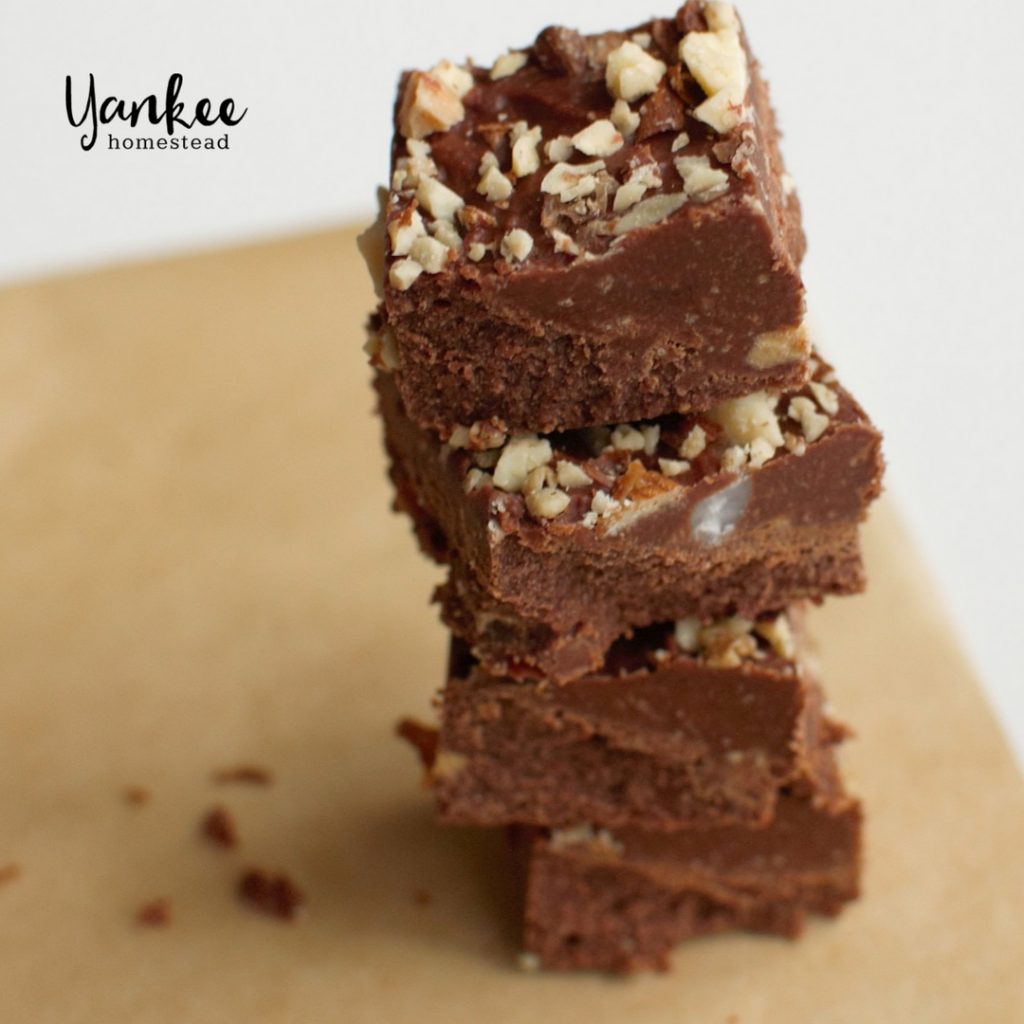 Chocolate Peanut Butter Fudge | Yankee Homestead