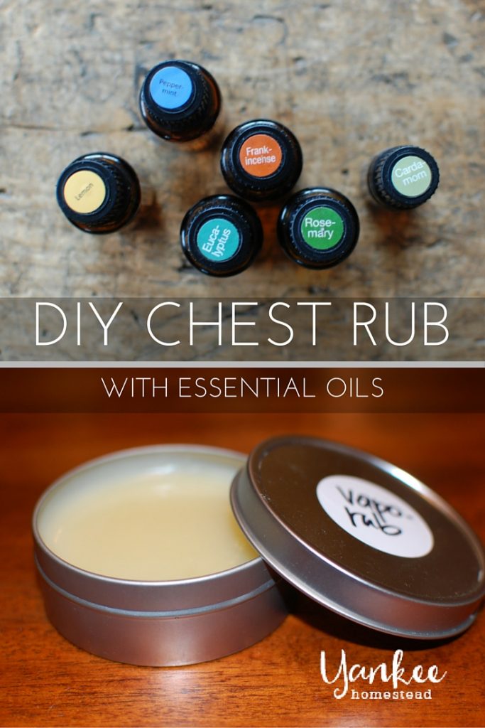DIY Chest Rub with Essential Oils | Yankee Homestead