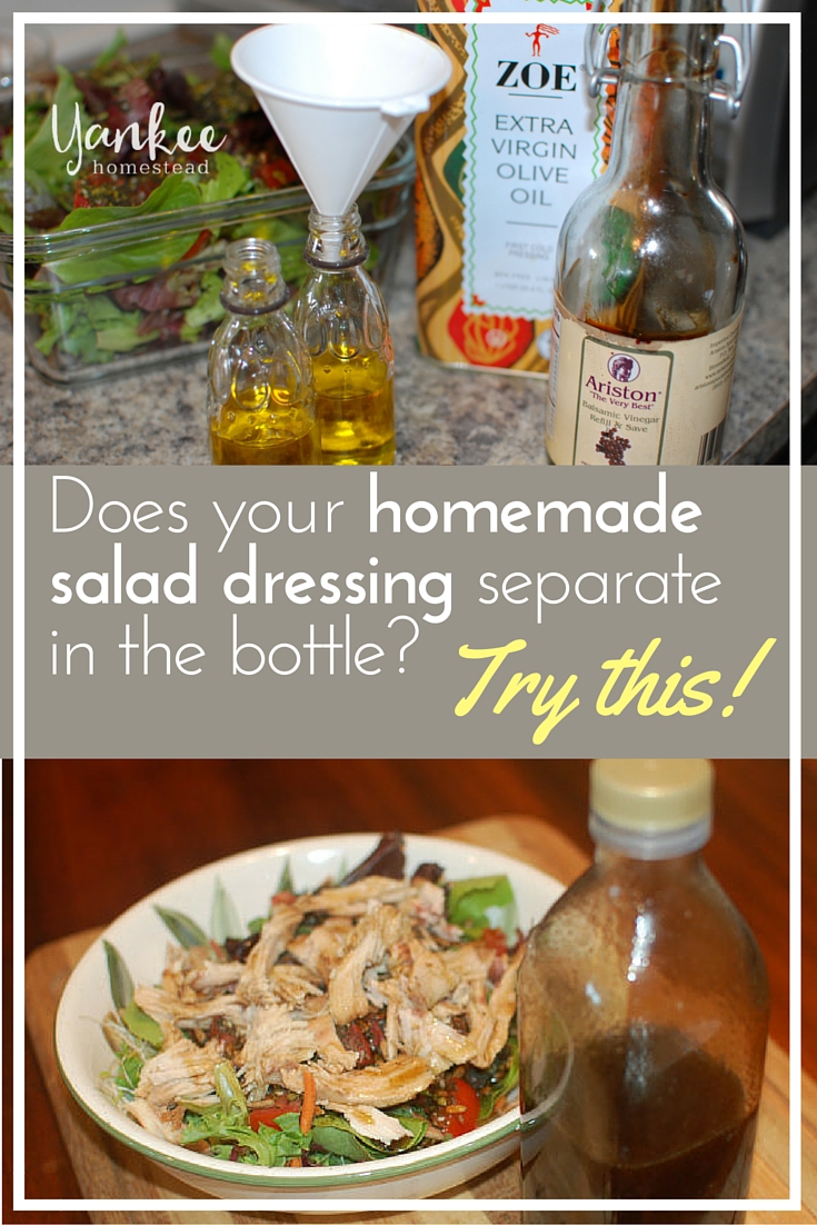 Doesyourhomemadesaladdressingseparateinthebottle Roots & Boots