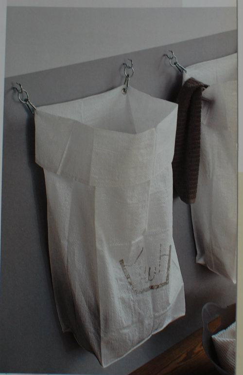 canvas hanging hamper