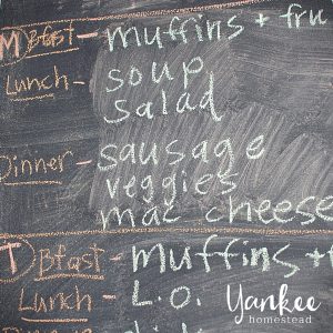 Kitchen Chalkboard