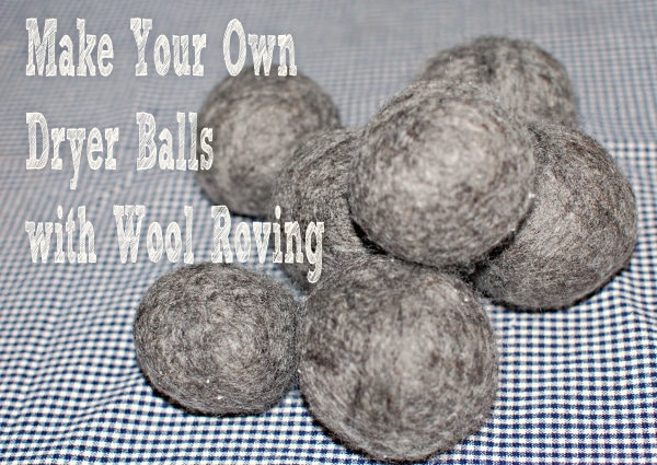 wool roving dryer balls