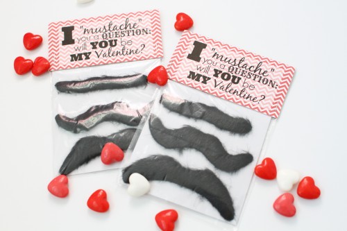 Mustache Valentines | Yankee Homestead