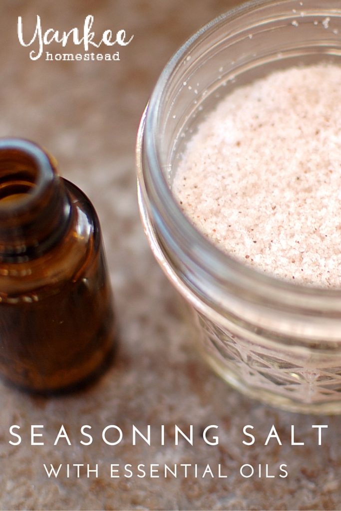 Seasoning Salt with Essential Oils | Yankee Homestead