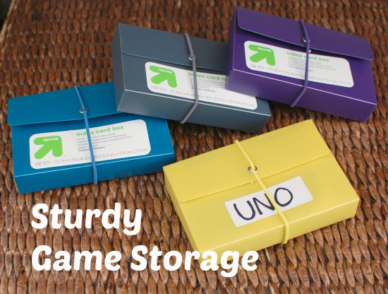 Sturdy Game Storage