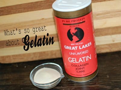 What's so great about gelatin