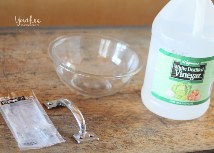 How to Age New Hardware with Vinegar | Yankee Homestead