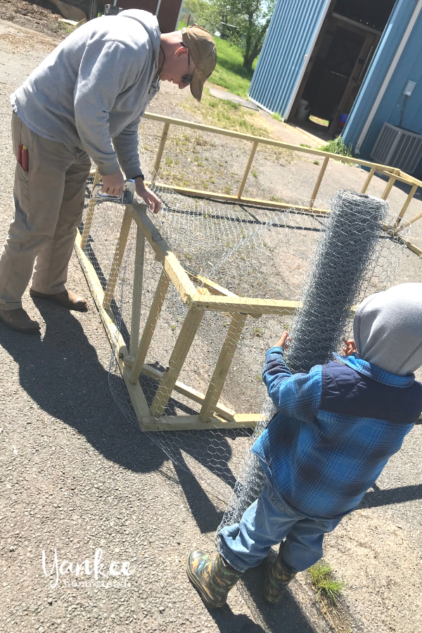 DIY Chicken Tractor | Yankee Homestead