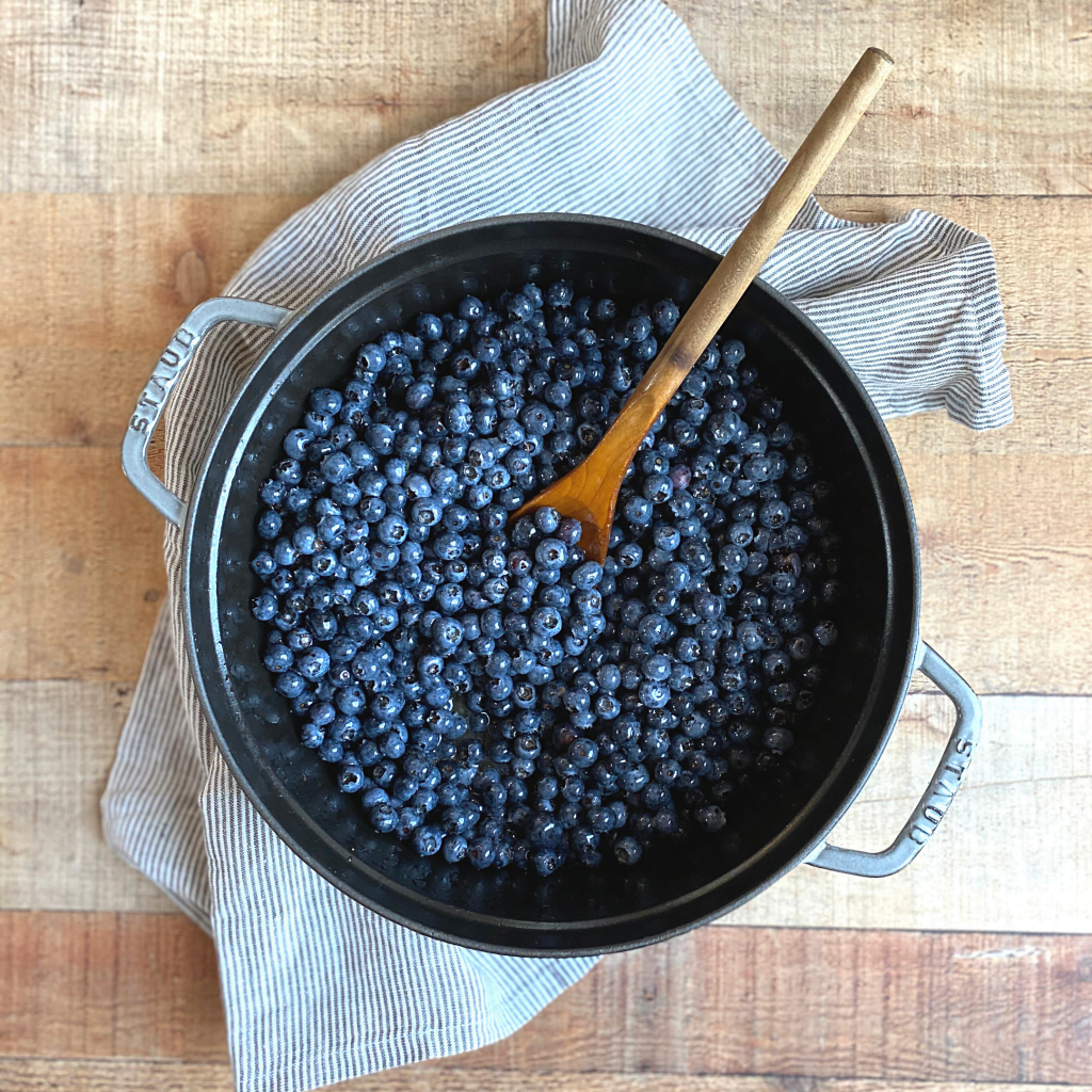 Honey Sweetened Blueberry Jam Without Pectin | Roots & Boots