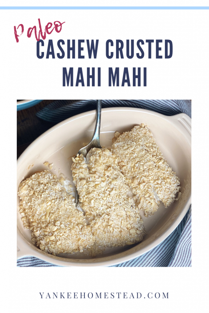 Cashew Crusted Mahi Mahi | Yankee Homestead