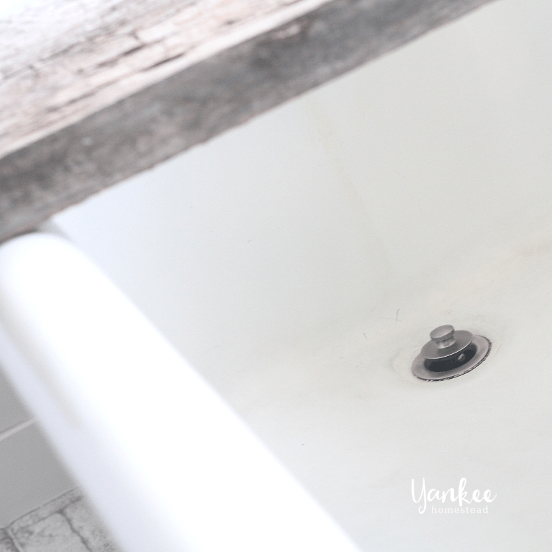 How to Refinish a Vintage Claw Foot Tub | Yankee Homestead