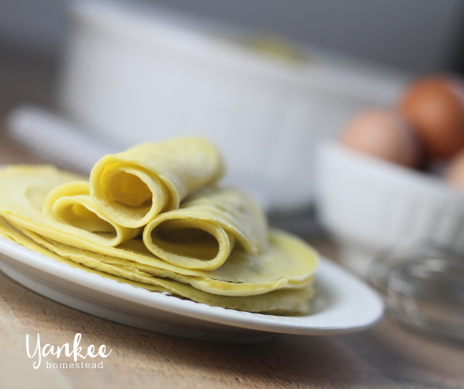 Paleo Crepes | Yankee Homestead