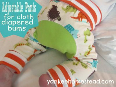 Monster Bunz Pants for Cloth Diapered Bums
