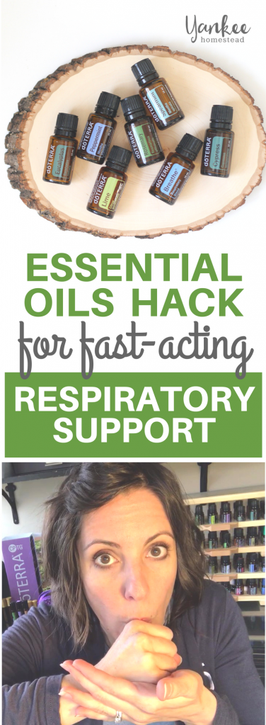 Fast Acting Respiratory Support with Essential Oils | Yankee Homestead