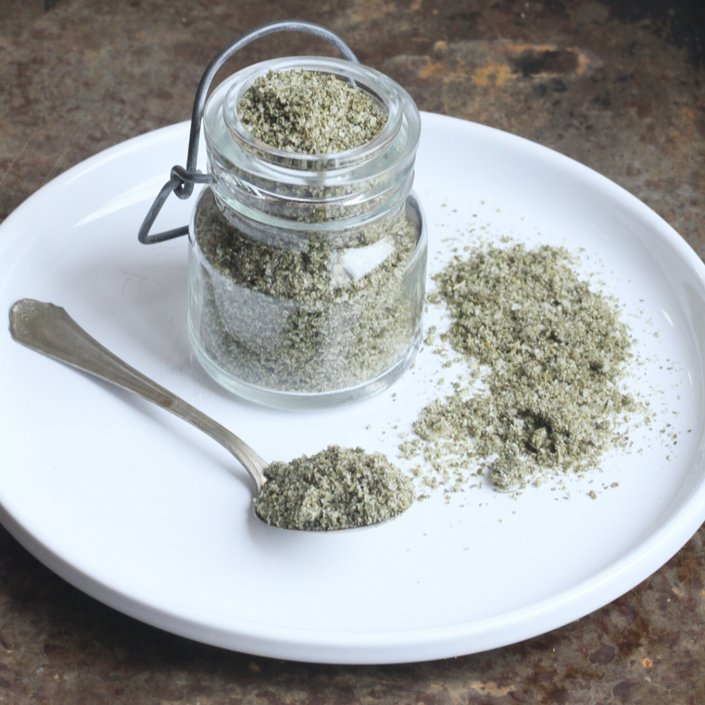 Homemade Herbal Seasoning Salt