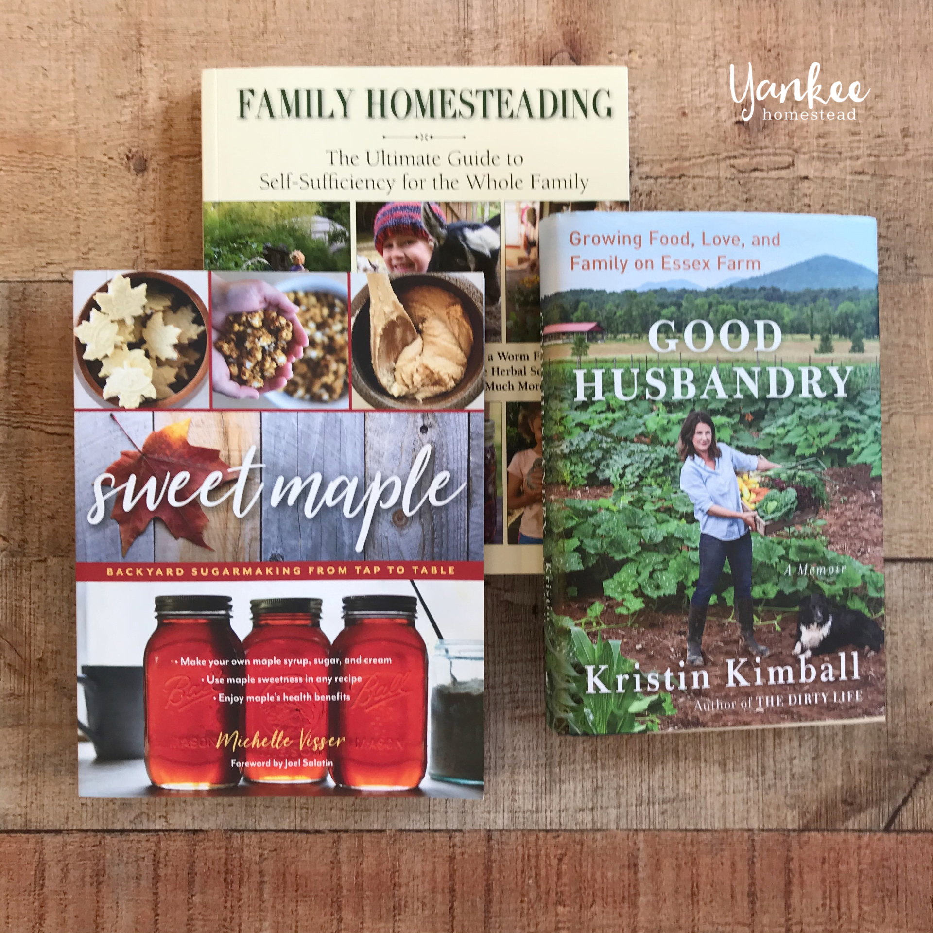 3 Homestead Book Reviews {& a Giveaway!}